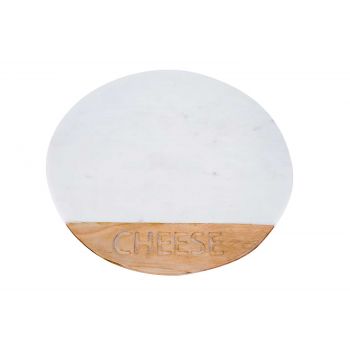 Cosy & Trendy Serveerplank Cheese Marmer Acacia Hout