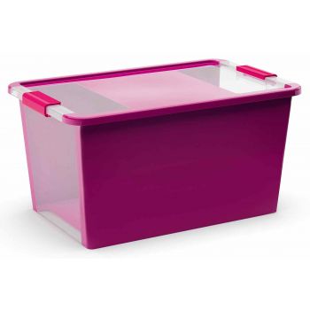 Kis Bi-box Opbergbox L Violet 40l 58x35,2xh