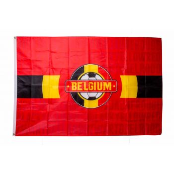 Ek 2021 Euro 21 Belgium Vlag Big Logo