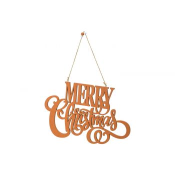 Cosy @ Home Hanger Merry Christmass  Kaneel 34,5x22,