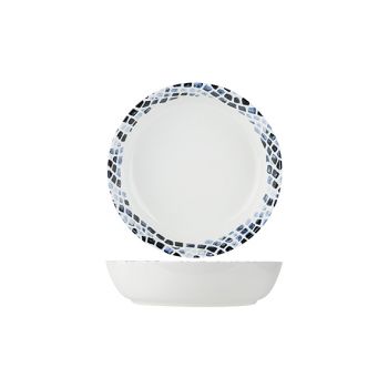 Cosy & Trendy Mosaic Blue Pastabord D21,5xh5,3cm