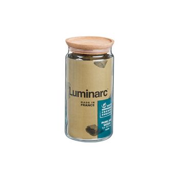 Luminarc Pure Jar Voorraadpot Houten Deksel 1.50l