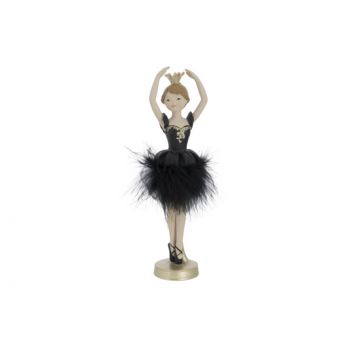 Cosy @ Home Balletdanser Elouise Standing Zwart 7x7x