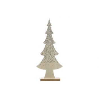 Cosy @ Home Kerstboom Strass Natuur 10,5x4xh25cm Hou