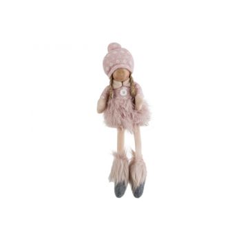 Cosy @ Home Winterkind Sophie Sitting Roze 18x10xh45