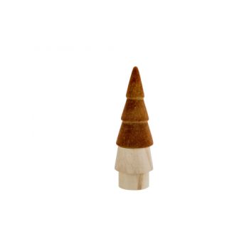 Cosy @ Home Kerstboom Top Colored Camel 7,5x7,5xh22,