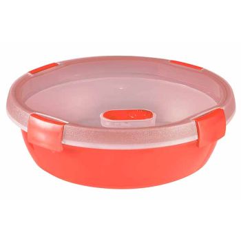 Smart Eco Microwave Steamer Ro 1.1l Rood D20x9cm - Steaming Tray
