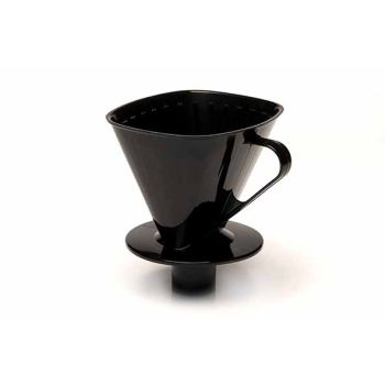 Amuse Koffiefilter Cone Zwart 12x13xh13,5cm