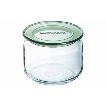 Pure Jar Voorraadpot 50cl Groen Deksel D10,5xh8,4cm