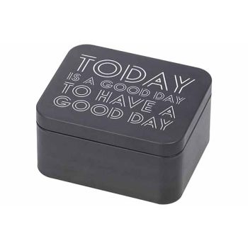 Colour Kitchen Giftbox Good Day 12x10xh6,2cm Grijs