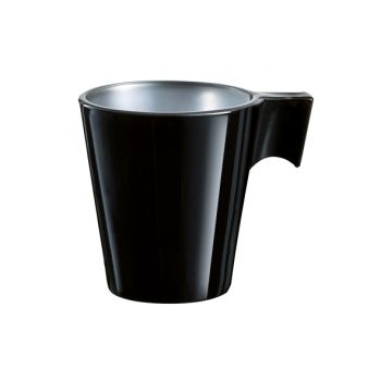 Luminarc Flashy Mug Expresso Zwart 8cl