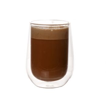 Cosy & Trendy Isolate Koffieglas 20cl Set2 D6,3xh10cm