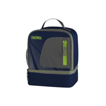 Thermos Radiance Dual Compartment Lunchkit Blauw