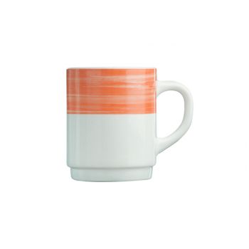 Arcoroc Brush Mug Oranje 25cl