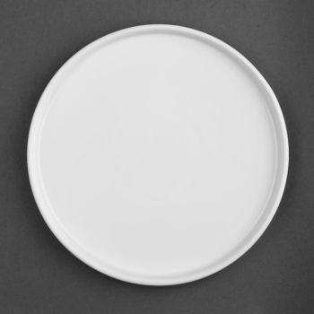 Olympia Whiteware platte ronde borden 268 mm (4 stuks)