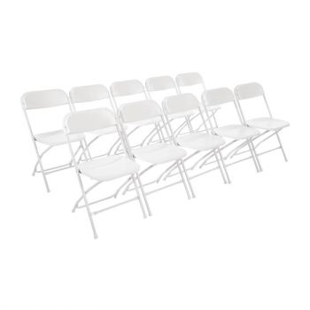 Bolero opklapbare stoel wit