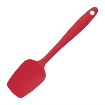 Kitchen Craft siliconen spatel rood 20cm