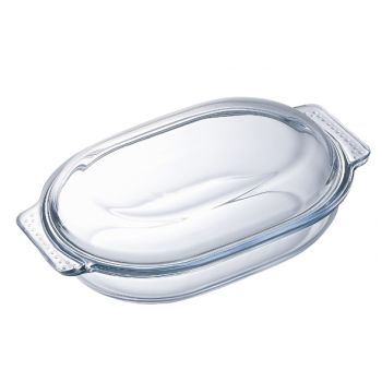 Pyrex cocotte laag 1,25l ovaal