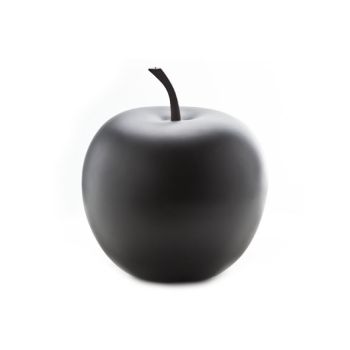 Giant appel zwart mat 25,5x25,5xh28.5cm