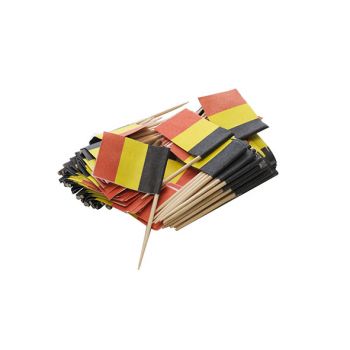 Belgische vlag prikker driekleur 100st