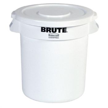 Rubbermaid Brute ronde container wit 121.1L