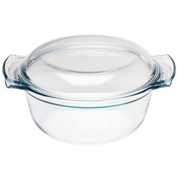 Pyrex ronde glazen casserole 1.5L