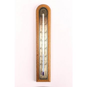 Thermometer Hout 26cm  Mt 101138