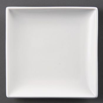 Olympia Whiteware vierkante borden 24cm